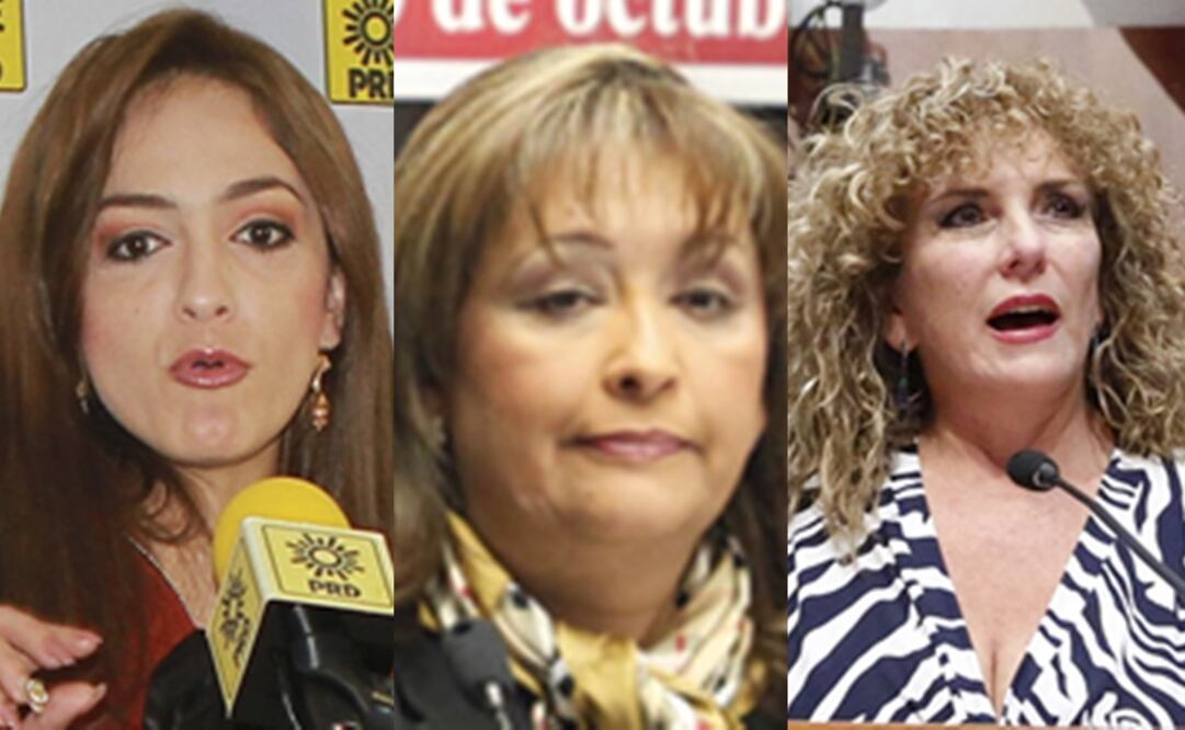 Tres senadoras del PRD a las filas de AMLO