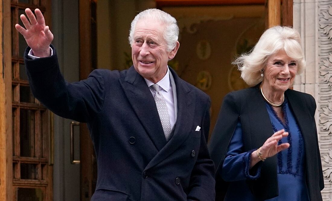 El rey Carlos III de Gran Bretaña y la reina Camila. Foto: AP