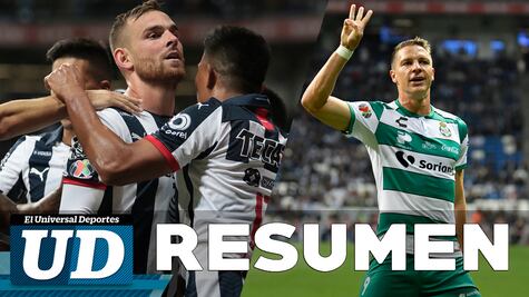 Resumen: Monterrey 5-2 Santos, Apertura 2019