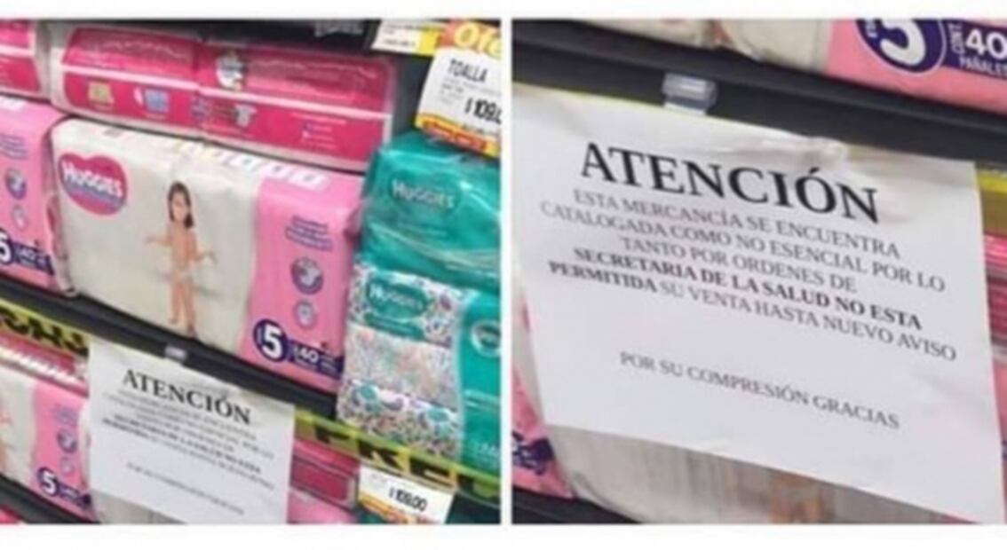 Supermercados de Sonora restringen venta de artículos no esenciales 