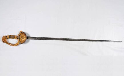 Roban espada del siglo XIX en museo de Chile