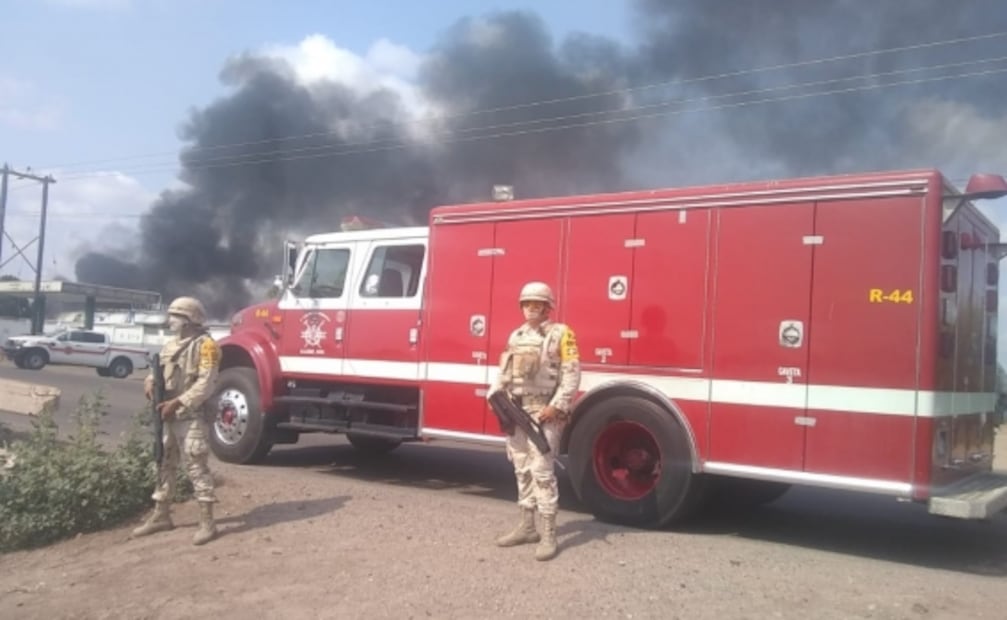 Incendio en gasera de Ciudad Obregón deja tres personas lesionadas