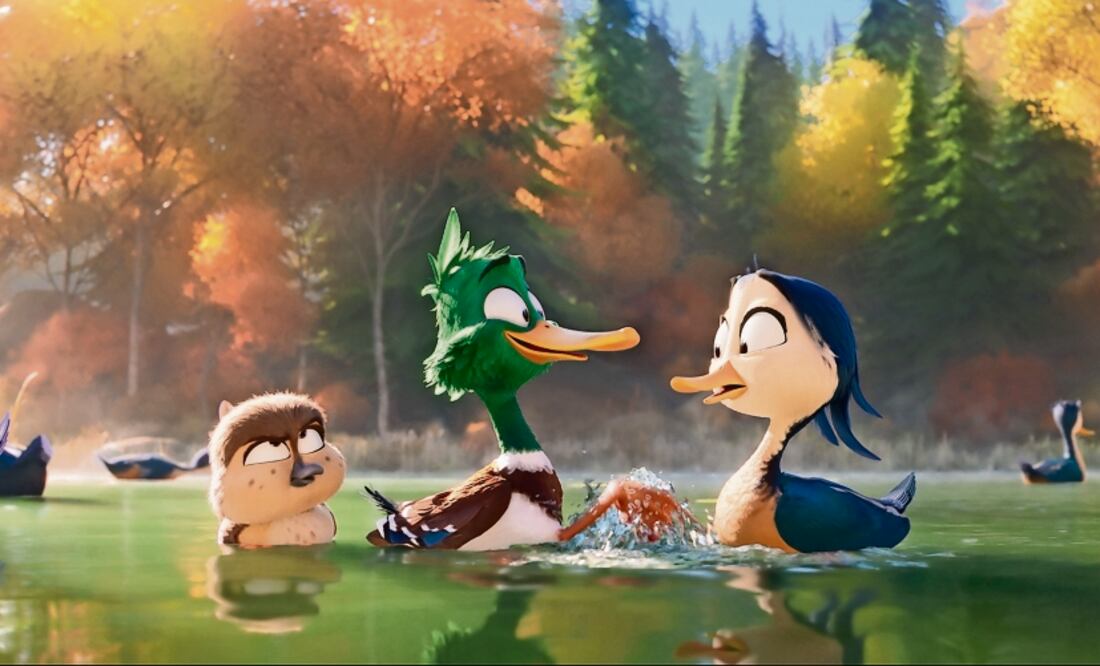 Una familia de un lago emprende una aventura de migración. Foto: UNIVERSAL PICTURES