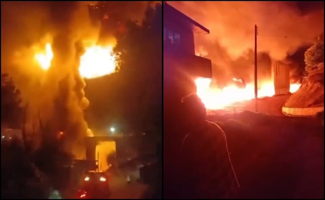 El accidente generó temor entre los transeúntes del lugar. Foto: Especial