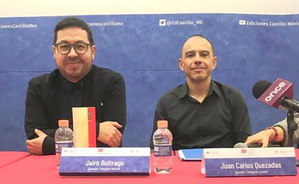 Juan Carlos Quezada y Jairo Buitrago ganan premio de literatura 
