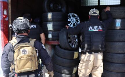 Realizan mega operativo en la ciudad de Puebla; catean y aseguran bienes e inmuebles en zona de venta de autopartes robadas