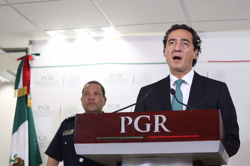 El subprocurador Jurídico y de Asuntos Internacionales, en suplencia de procurador, Alberto Elías Beltrán. Foto: Adrián Hernández