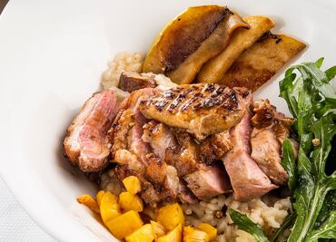 Cocina para dos: pato con risotto