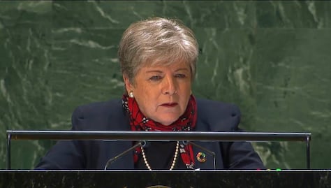 Alicia Bárcena: “Seamos claros, México aboga por la paz, el diálogo y la protección de civiles sin matices”