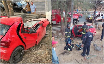 Auto se estrella contra un árbol; deja un muerto y un lesionado