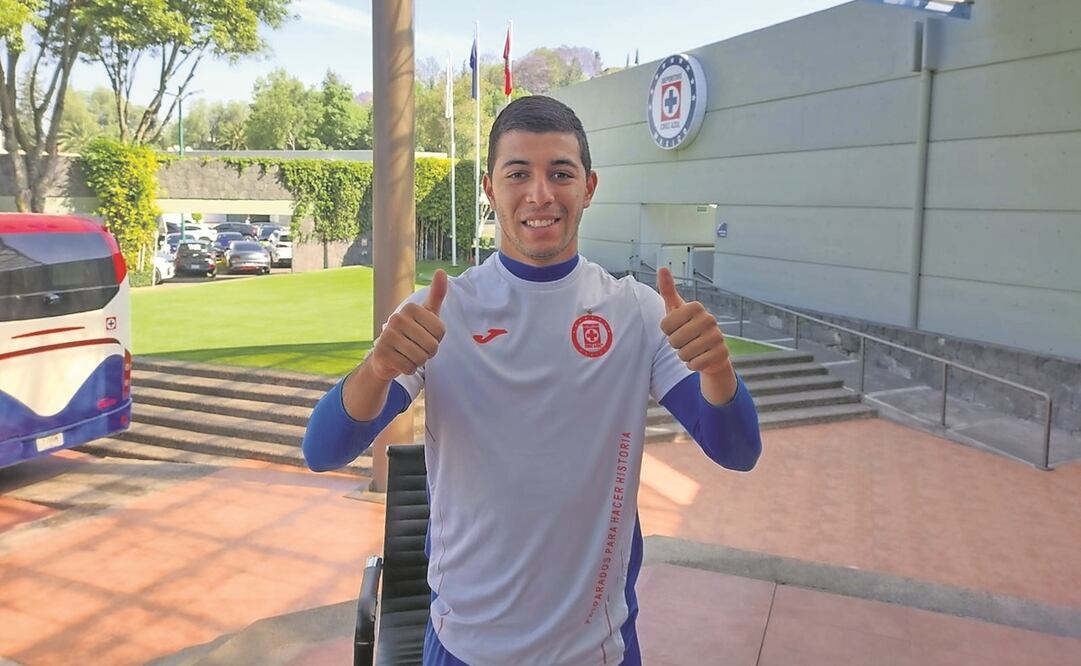 Erik Lira llegó a Cruz Azul para esta temporada - FOTO: Edgar Luna Cruz / El Universal