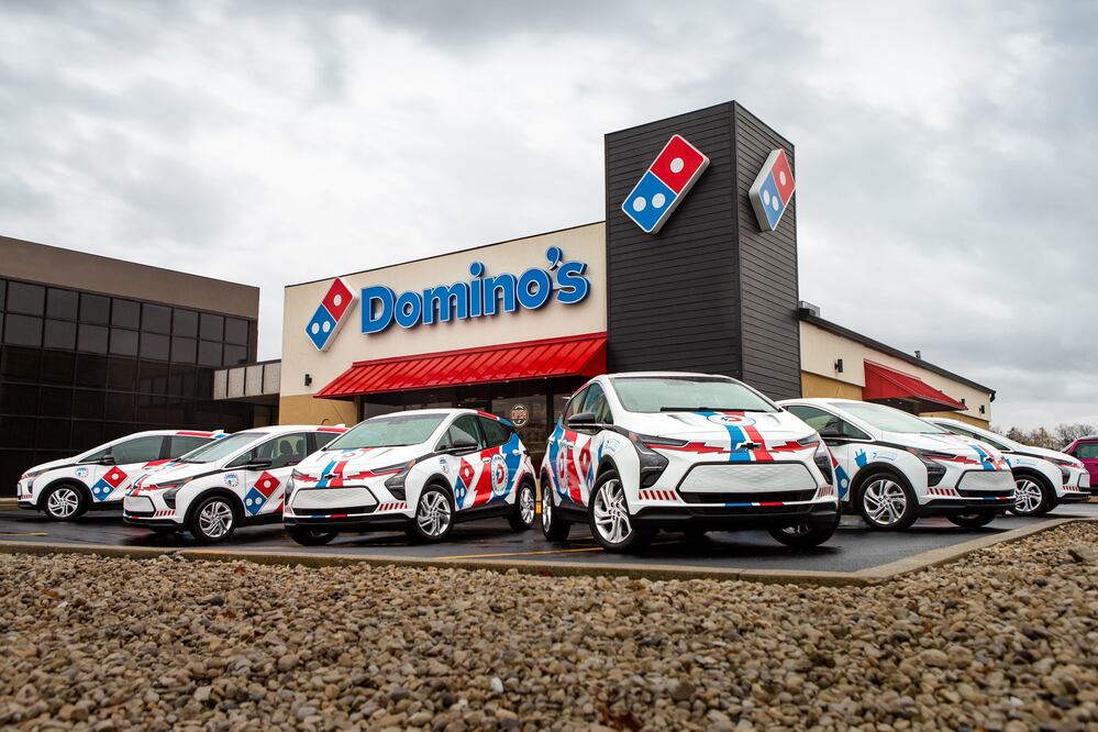 El Chevrolet Bolt que repartirá pizzas 
