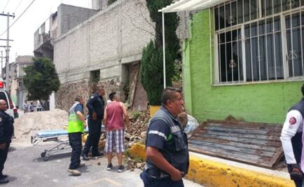 Derrumbe de barda deja un muerto y un herido en GAM