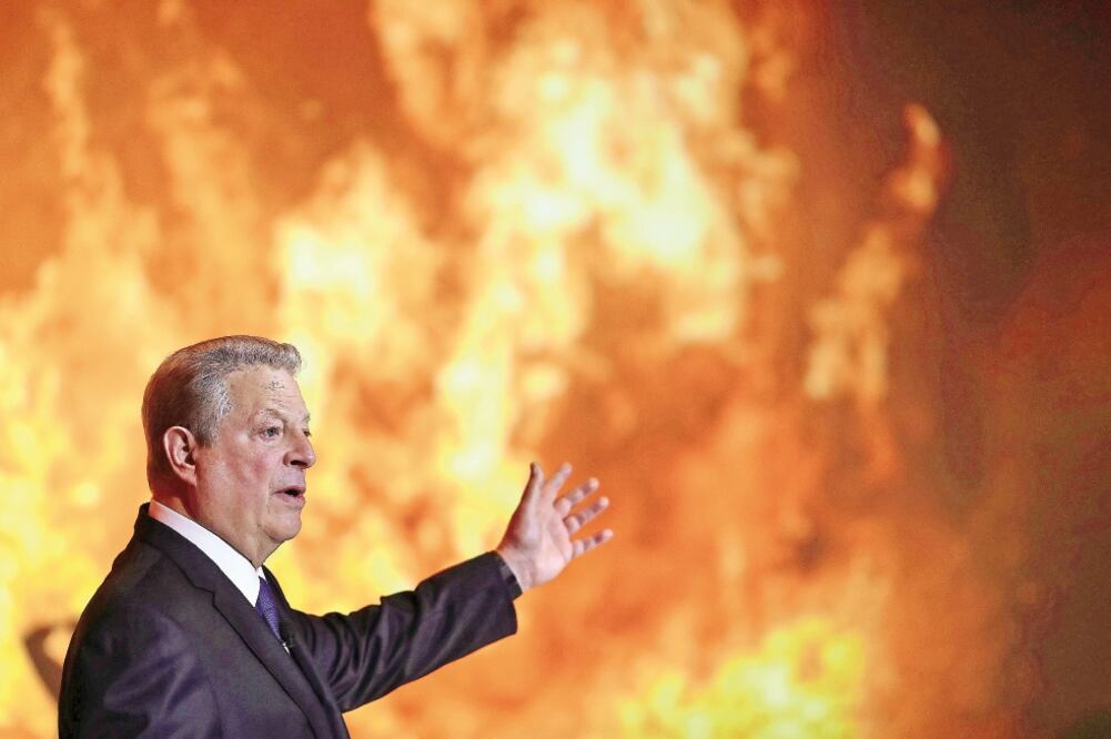 El premio Nobel de la Paz Al Gore afirma que México “ha sido un líder” en medio ambiente y mitigación del cambio climático, por lo que EU haría bien en verlo como fuente de inspiración (JUAN CARLOS REYES. EL UNIVERSAL)
