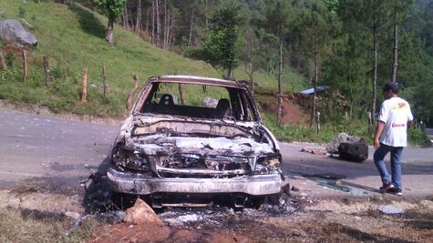 Priistas y panistas se enfrentan en Veracruz, hay dos heridos 