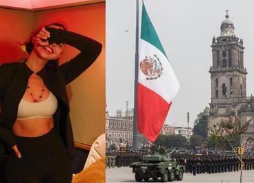 Ángela Aguilar recibe críticas por su comportamiento durante el desfile militar en CDMX