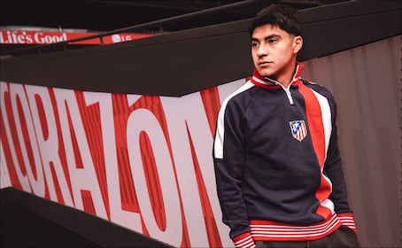 Obed Vargas es presentado oficialmente como nuevo refuerzo del Atlético de Madrid
