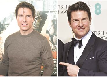 Sorprende rostro de Tom Cruise