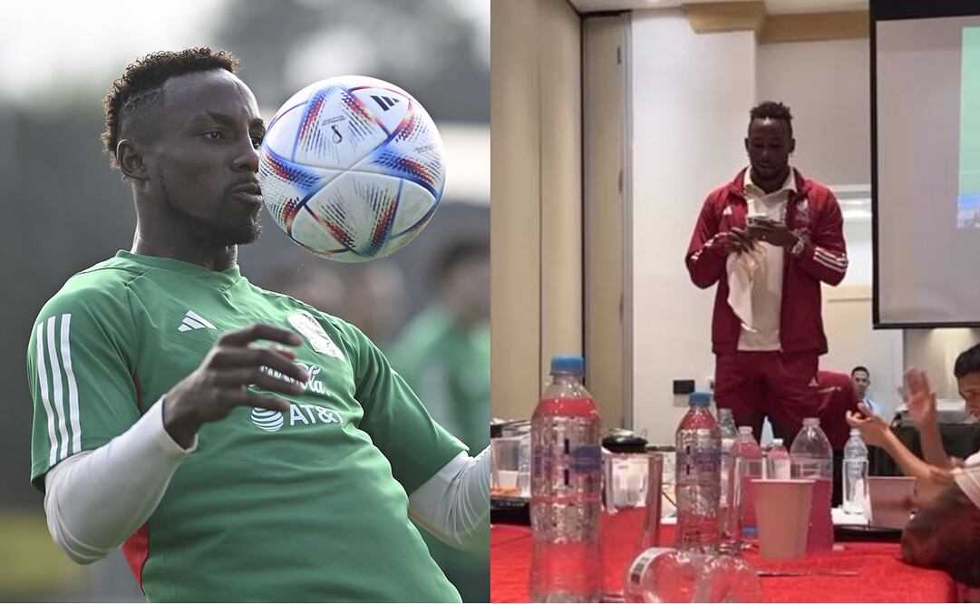 Julián Quiñones en la Selección Mexicana - Foto: Especial