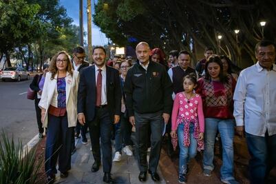Inauguran nuevo sendero seguro entre Calzada de Tlalpan y Avenida 16 de Septiembre