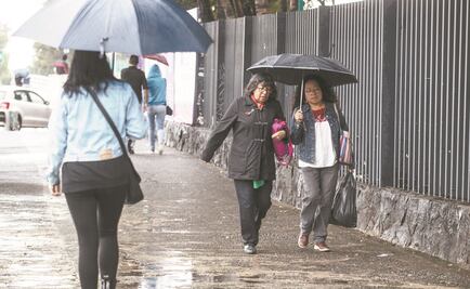 Se espera martes lluvioso en CDMX y Edomex