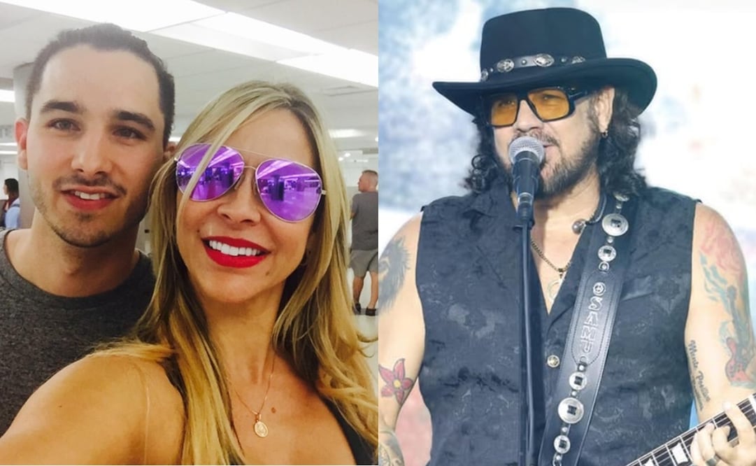 Aylín Mujica, su hijo Mauro y Osamu Menéndez, padre del joven. Foto: Instagram oficial.