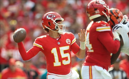 Kansas City Chiefs remonta y derrota a los Bengals de Cincinnati