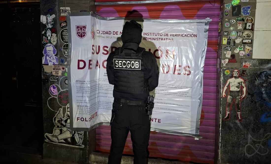 Clausuran 43 chelerías de 6 alcaldías de la CDMX (15/06/2025). Foto: Especial