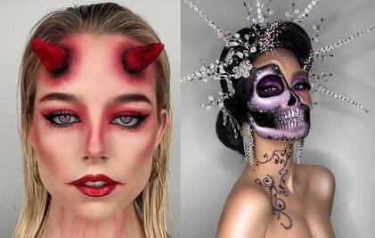 Cómo hacer que tu maquillaje de Halloween y Día de Muertos dure más