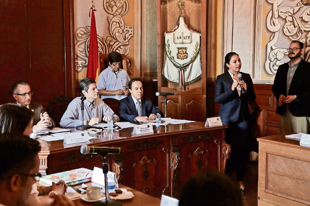 Isabel Maldonado dijo que colocará a la policía de Morelia como un modelo a nivel nacional (Especial)
