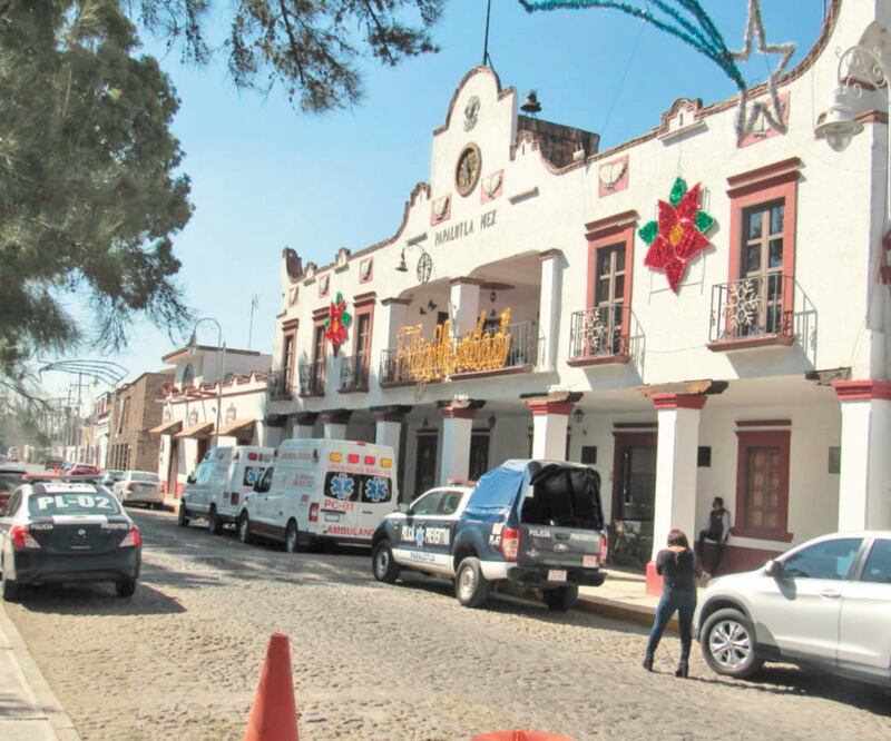 Desde marzo, abril y mayo, 90% de los trabajadores del ayuntamiento de Papalotla no se han presentado a trabajar de manera presencial al palacio municipal, aseveró el edil. Foto: EMILIO FERNÁNDEZ. EL UNIVERSAL 