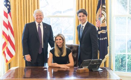 Ivanka Trump publica foto de sí misma en Oficina Oval