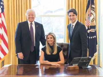 Ivanka Trump publica foto de sí misma en Oficina Oval