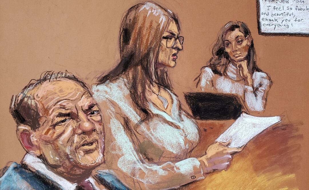 Juicio Harvey Weinstein. Foto: Reuters 