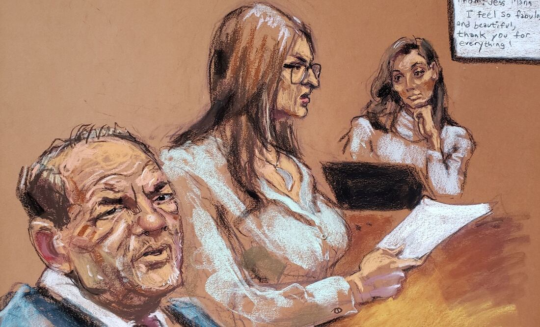Juicio Harvey Weinstein. Foto: Reuters