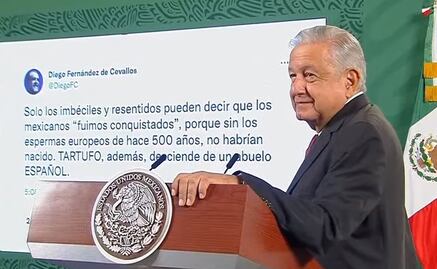 Está muy enojado, debe tener sentido del humor, dice AMLO a “El Jefe Diego”