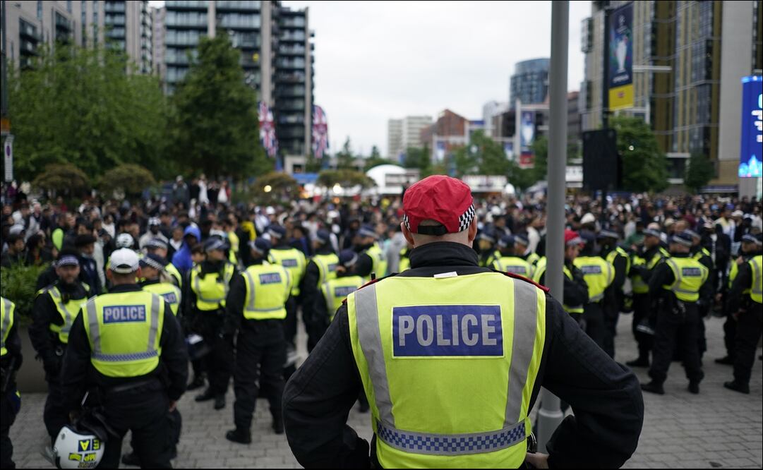 Más de 50 detenidos tras la final de la Champions League en Wembley - Foto: AP