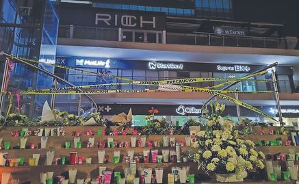 Sin justicia a un año del desplome del vidrio de barandal del bar Rich en SLP; murieron dos jóvenes