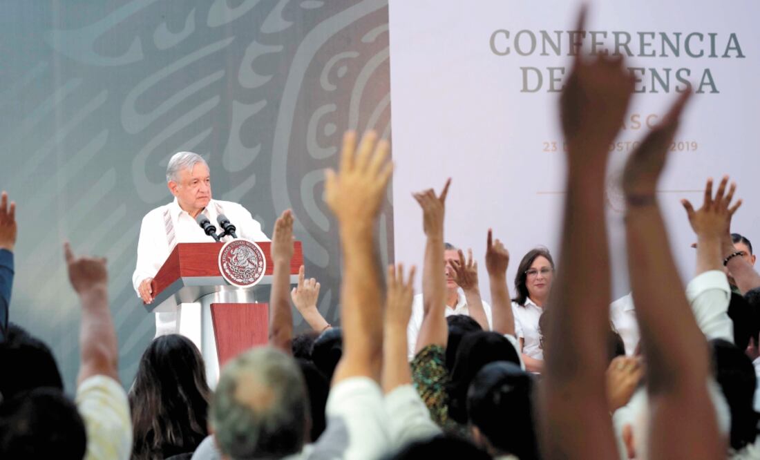 El Presidente aseguró que existe una metodología que se sigue aplicando para medir el crecimiento, pero no toma en cuenta el desarrollo. Foto: PRESIDENCIA