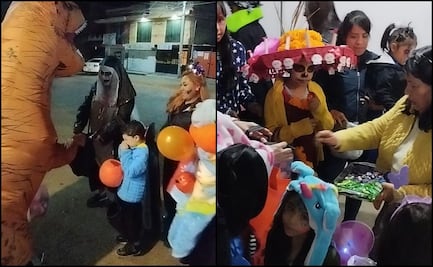 "El muerto pide camote, sino se le cae el bigote", así niños de Zacatecas piden su calaverita por Día de Muertos