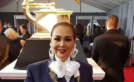 Aída Cuevas aún disfruta su Grammy