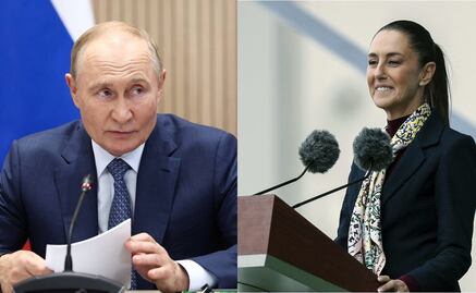 Putin descarta la invitación para asistir a toma de posesión de Claudia Sheinbaum en México
