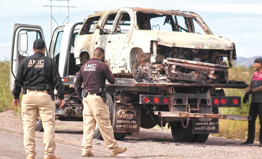 Cooperación. Autoridades estatales y federales iniciaron ya la investigación sobre la masacre en Bavispe, Sonora. ARCHIVO. EL UNIVERSAL