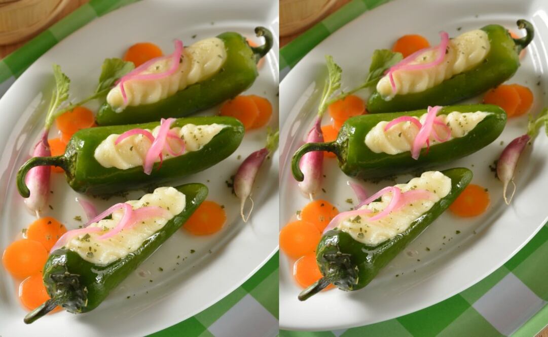 Jalapeños rellenos en escabeche 