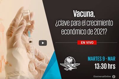 #EnVivo Vacuna, ¿Clave para el crecimiento económico de 2021?