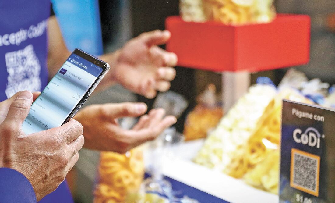 De CoDi, plataforma de Cobro Digital, los banqueros aseguran que buscan impulsar una mayor adopción del pago entre los comercios. Foto: ARCHIVO EL UNIVERSAL