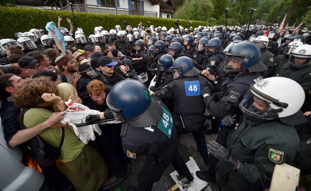 La policía estimó la multitud en tres mil 600 personas (Foto: EFE)