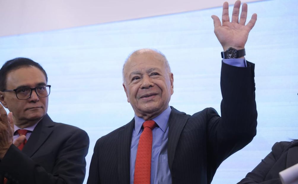 Alberto Anaya, presidente nacional del PT durante la presentación de calendario de registro para aspirantes rumbo al 2027 (17/06/2026). Foto: Especial