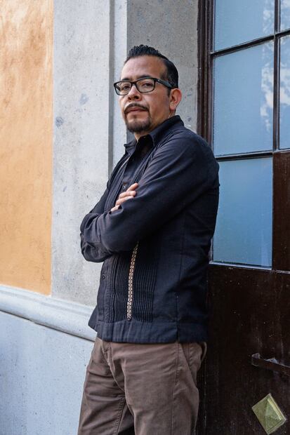 Luis Miguel Cisneros, hijo del activista, aseguró que su padre no tenía enemigos. Foto: Yaretzy M. Osnaya | El Universal