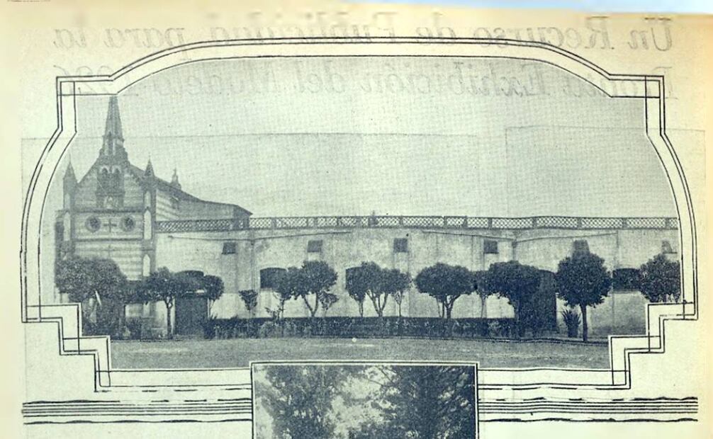 Los terrenos del Guadalupe Inn contaban con pastizales y veredas arboladas que, después del ocaso, sin duda le daban más oscuridad a la noche que las calles del centro capitalino. Hemeroteca EL UNIVERSAL.